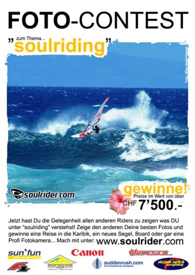 Soulrider Foto Contest Flyer