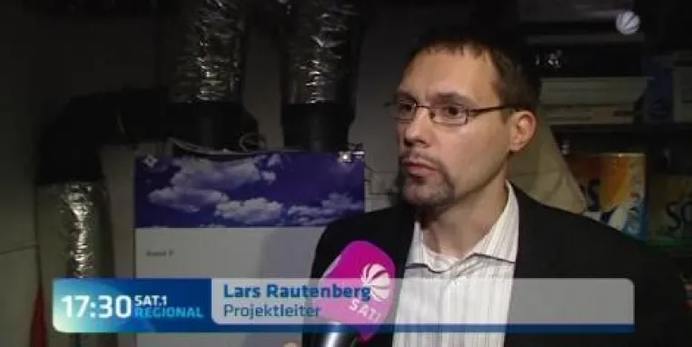 Sat1 berichtet über Imvest Projektentwicklung "Haus ohne Heizung" Bild: Sat1 berichtet über Imvest Projektentwicklung "Haus ohne Heizung"