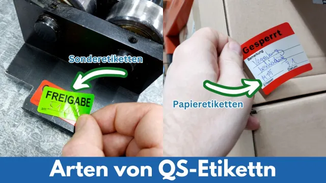 Bild: Fehlerkennzeichnung leicht gemacht: Die passende Auswahl von QS-Etiketten