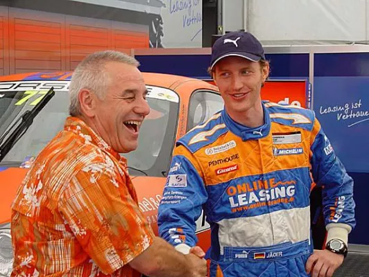 Bild: Hollywoodstars zu Gast bei Online Leasing Racing