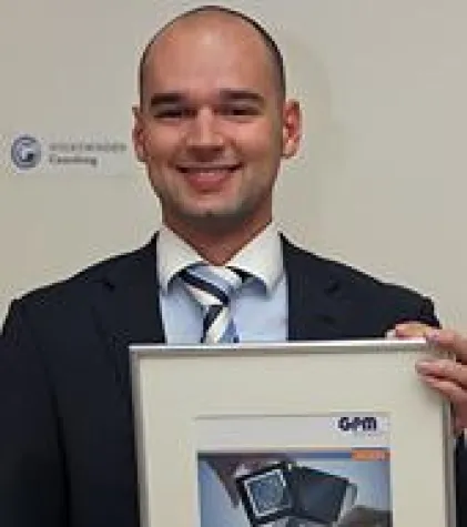 Bild: Nationale Auszeichnung für jungen Projektmanager