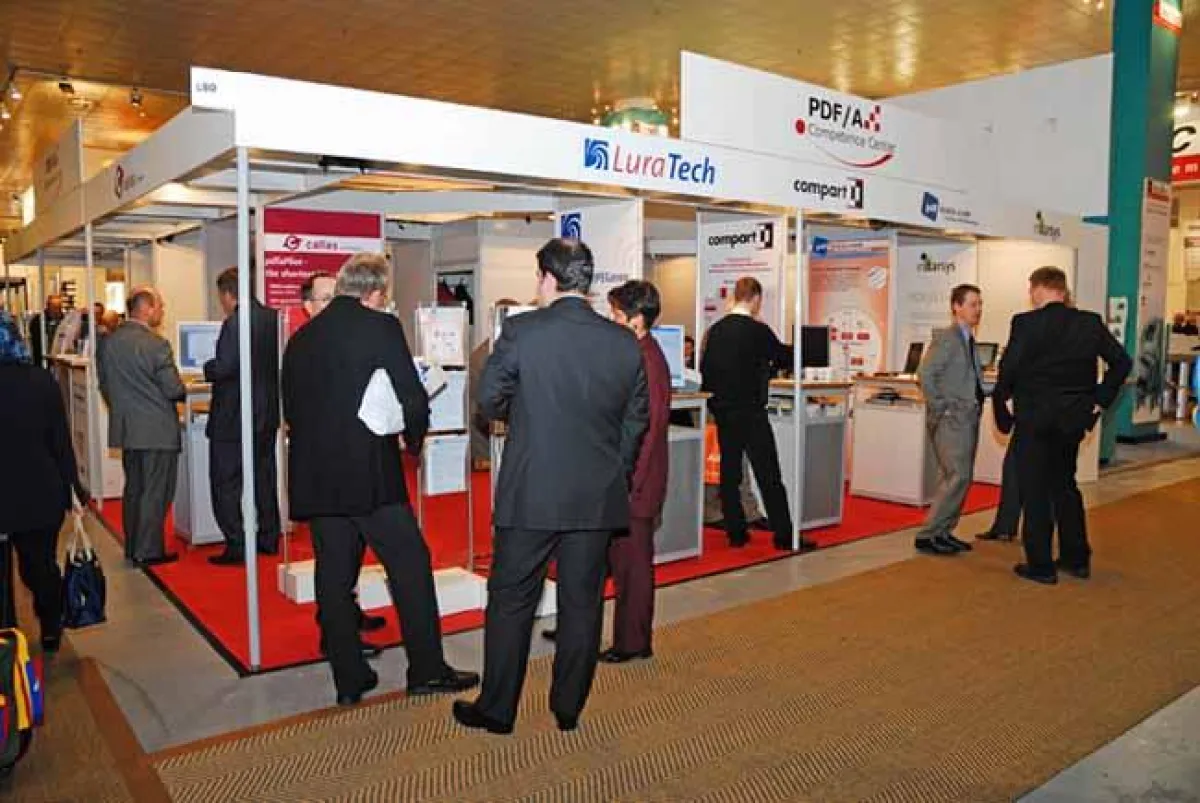 Gemeinschaftsstand des PDF/A Competence Center