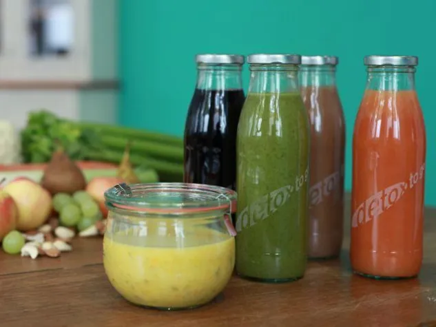 Bild: Detox to go – die vegane Frischekur gegen Wintermüdigkeit