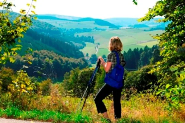Bild: Auf dem Weg zur Wanderregion Nummer 1 - Deutscher Wandertag in Willingen vom 19. bis 24. August 2009