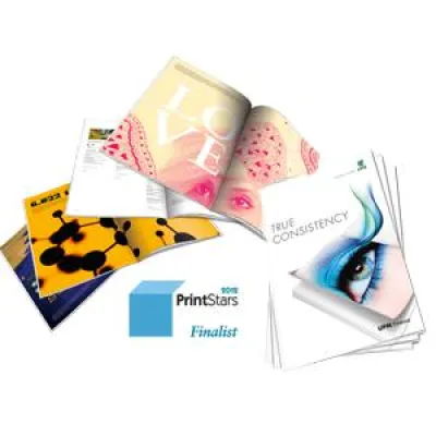 Bild: Unter den Besten der Druckbranche: Pantos mit der Broschüre UPM Finesse „True Consistency“ für UPM Kymmene