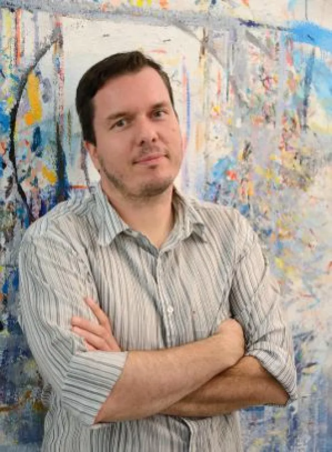 Der Künstler Rayk Amelang stellt ab November in der TechBase Regensburg aus