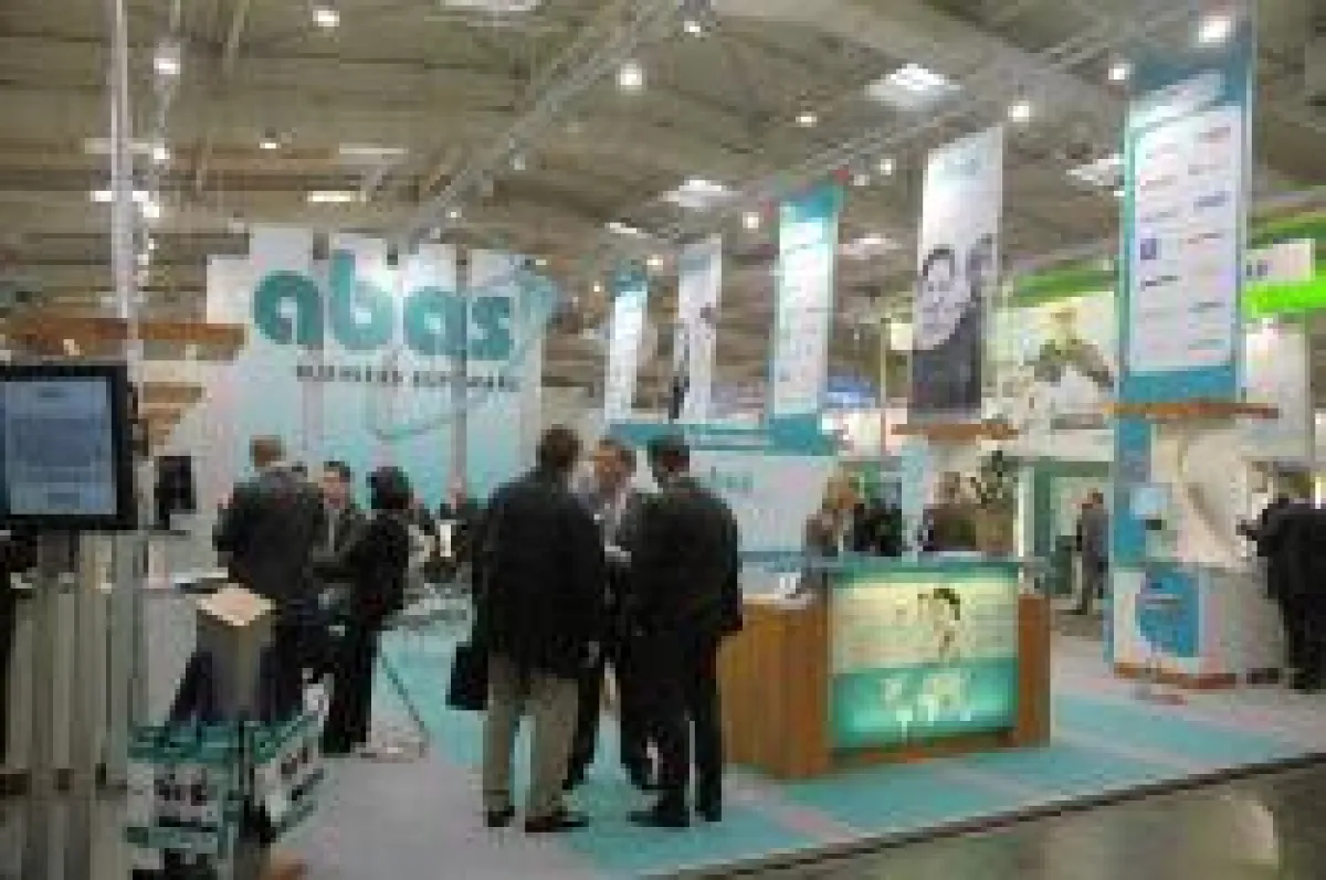 Messestand der ABAS Software AG