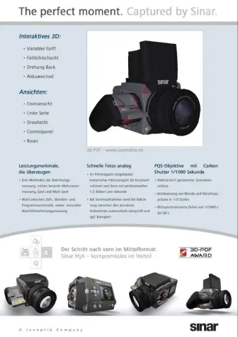 Die Agentur zoomatra GbR gewinnt den 3D-PDF-Award 2007 Bild: Die Agentur zoomatra GbR gewinnt den 3D-PDF-Award 2007