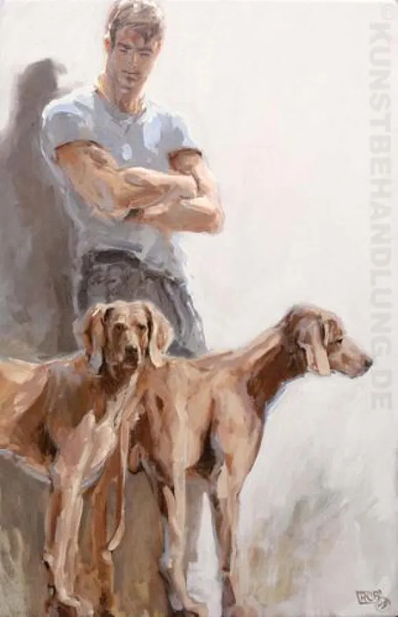 Jahresausstellung 2010 mit Werken von Robert C. Rore in der Münchener Galerie Kunstbehandlung