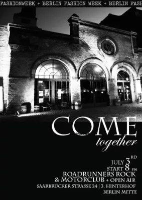 Bild: pGs “COME TOGETHER“ Berlin Fashion Week Closing Party | 3. Juli 2009 | Roadrunner’s Rock & Motor Club | 20 Uhr