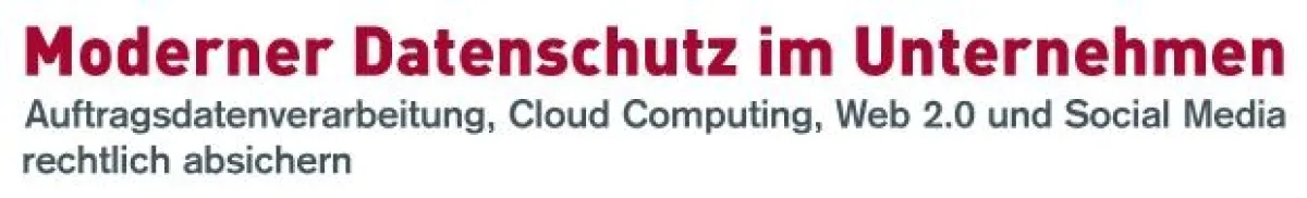 Seminar Moderner Datenschutz im Unternehmen in Köln und München