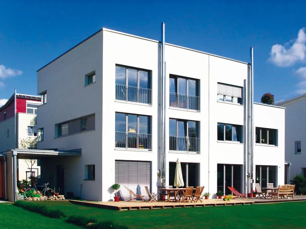 Finanzielle Vorteile machen Bauherrengemeinschaften beliebt. Foto: Amann Burdenski Munkel-Architekten / Immowelt.de