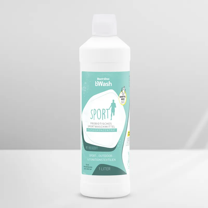 Das neue Markenlabel bWash® steht für biologisch wirksam und BactoDes®