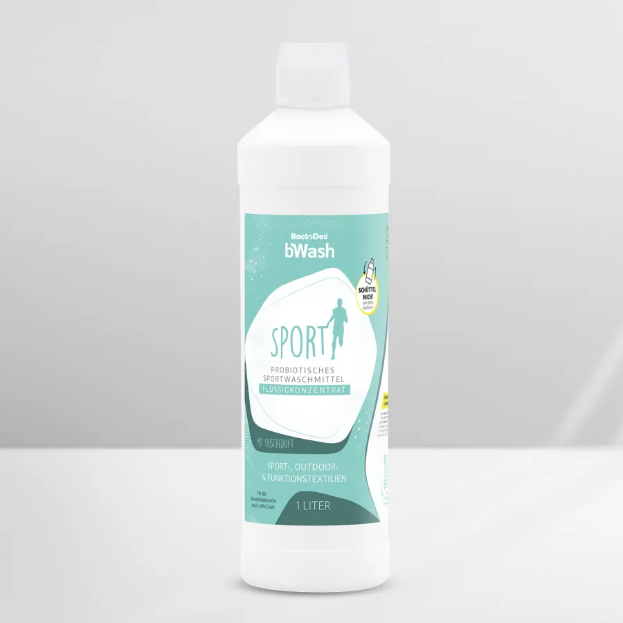 Das neue Markenlabel bWash® steht für biologisch wirksam und BactoDes® 