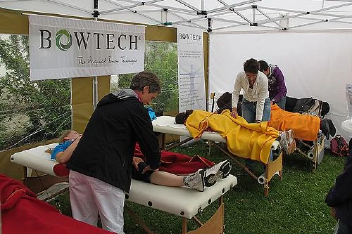 Bowtech hilft vor und nach Wettkämpfen zur Entspannung und Regeneration.