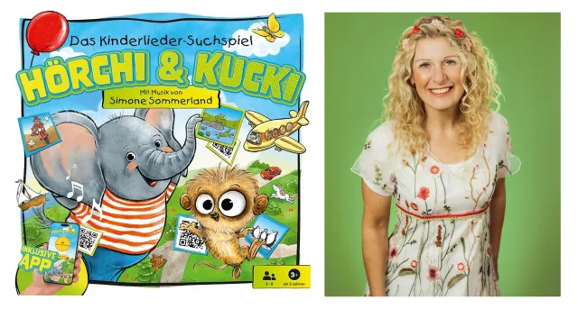 Bild: Hörchi & Kucki – Das fröhliche Kinderlieder-Suchspiel mit Musik von Simone Sommerland