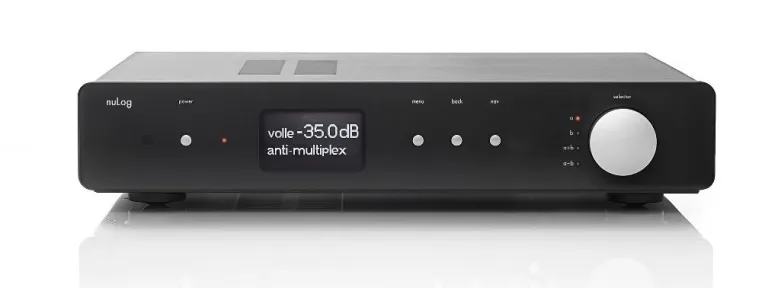 Nubert nuLog lässt die gute alte HiFi-Zeit wieder aufleben Bild: Nubert nuLog lässt die gute alte HiFi-Zeit wieder aufleben