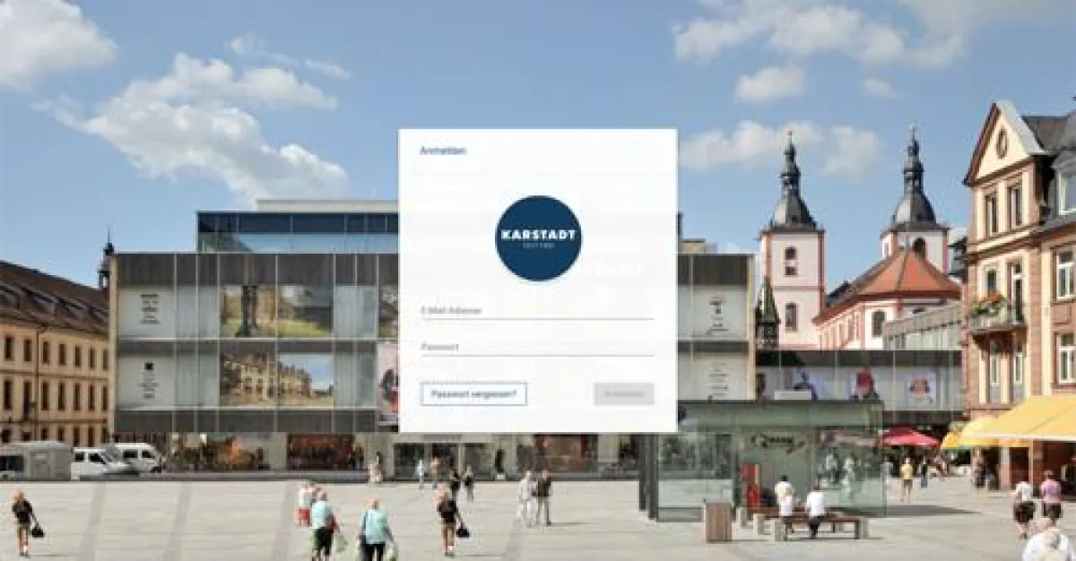 Händler-Login für den neuen Karstadt-Marktplatz unter www.karstadt.de (Quelle: Karstadt)