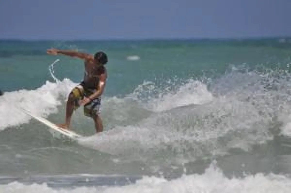 Surfer in Rio Grande do Norte, Praia da Pipa