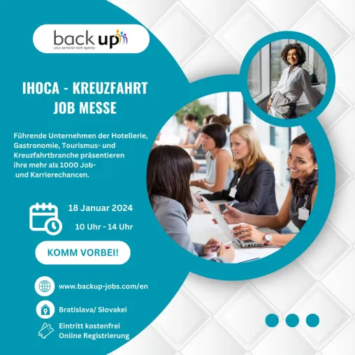 Bild: IHOCA Kreuzfahrt Job Messe - Bratislava - 18.01.2024