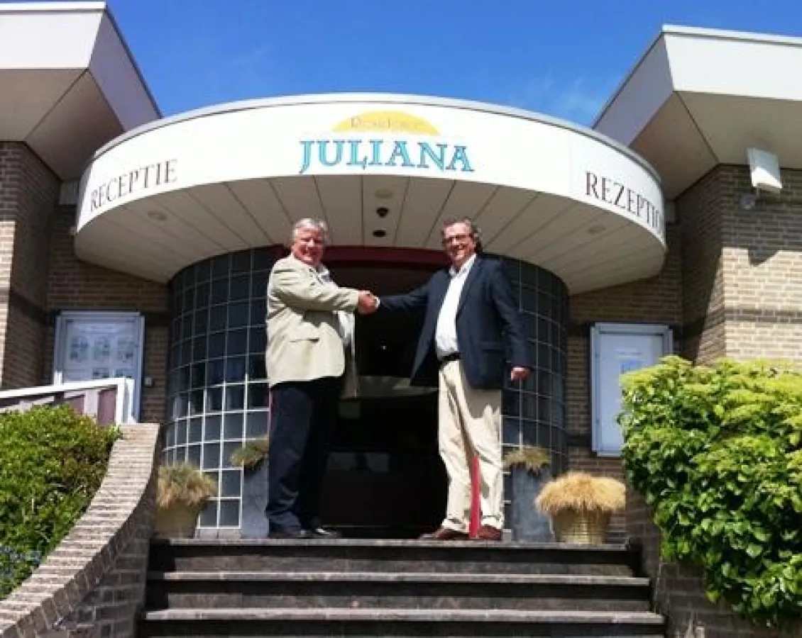 Bernd Muckenschnabel und Bert de Boer