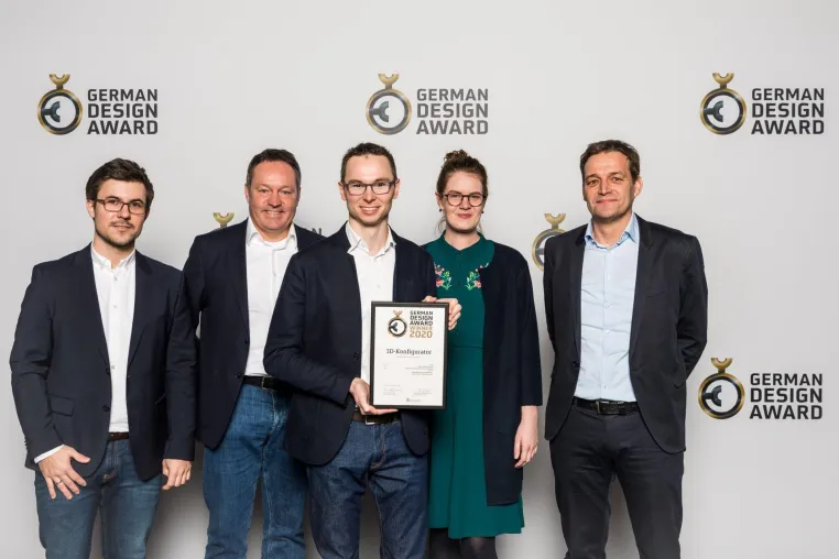 Bild: HALBE-Rahmen gewinnt den German Design Award 2020