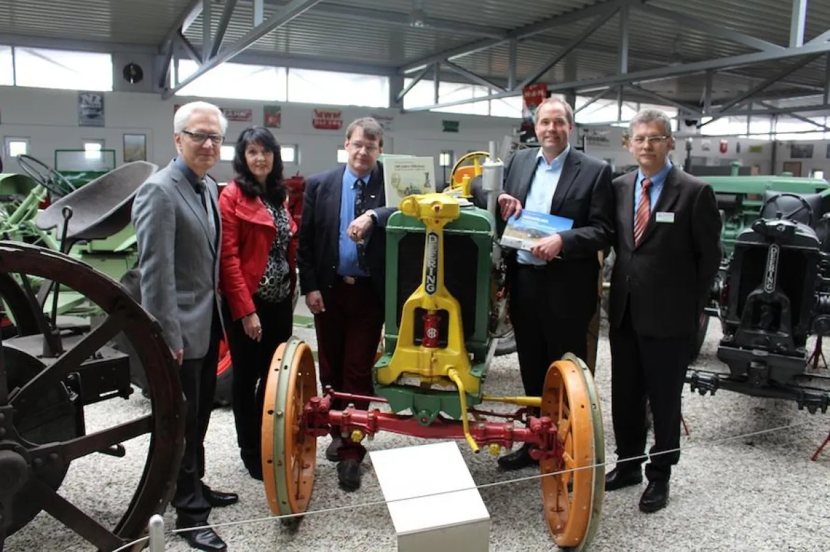 Martin Pantke, Gisela Vogel, Horst-Dieter Görg, Stefan Kröger und Hans-Dieter Kreft