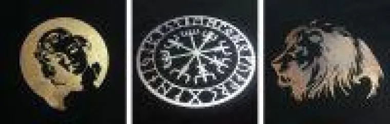 Textildruck mit echtem 24 Karat Gold, reinem Silber oder Platin Bild: Textildruck mit echtem 24 Karat Gold, reinem Silber oder Platin