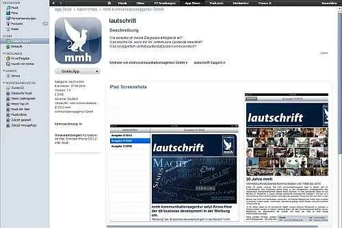 Lüdenscheider Agentur bietet erstes iPad-App Bild: Lüdenscheider Agentur bietet erstes iPad-App