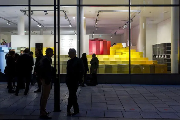 Bild: Ausstellung in Stuttgart: „gmp Architekten von Gerkan, Marg und Partner“ im byUSM-Showroom