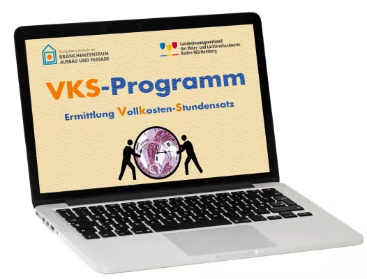 Neues Kalkulations-Programm zur Ermittlung des Vollkosten-Stundensatzes Bild: Neues Kalkulations-Programm zur Ermittlung des Vollkosten-Stundensatzes