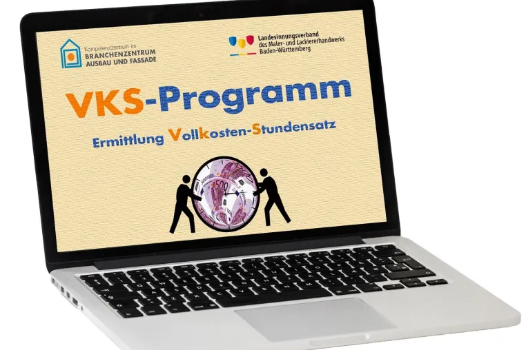 Bild: Neues Kalkulations-Programm zur Ermittlung des Vollkosten-Stundensatzes