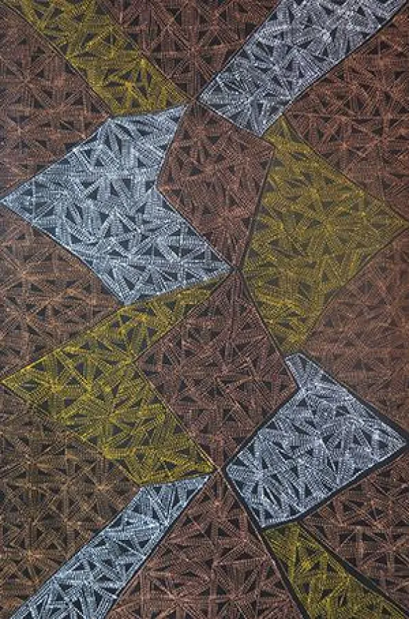 Maria Josette Orsto, Pupuni Jilamara, 2016 © Munupi Arts