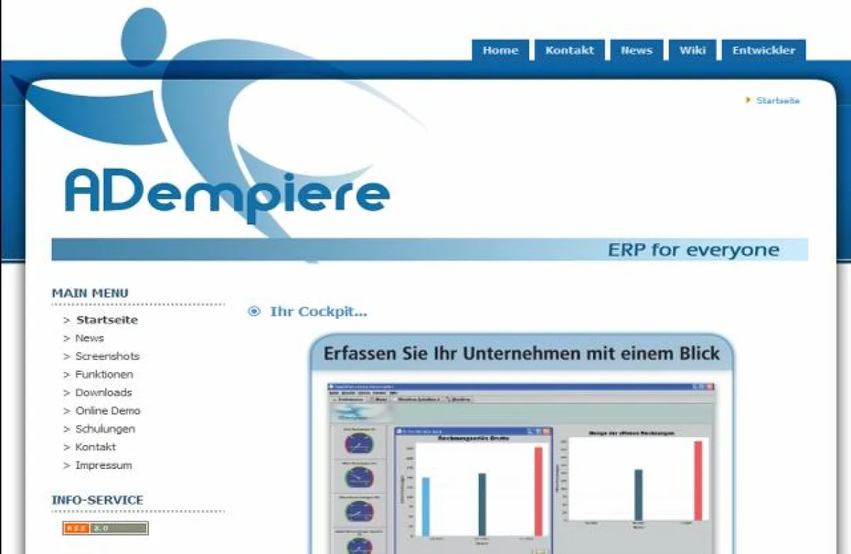 Startseite www.ADempiereERP.de