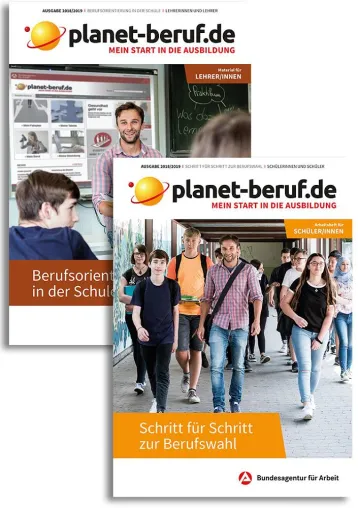 Bild: Unterstützung im Berufsorientierungsunterricht