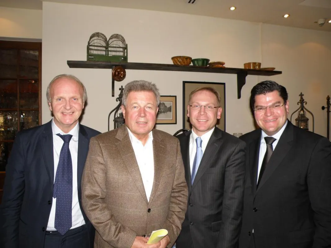 MdL Dr. Bertermann, MdB Dr. Stinner, Krönauer, Bezirksrat Rippel