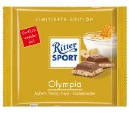 Bild: Ritter Sport Olympia auf Goldkurs