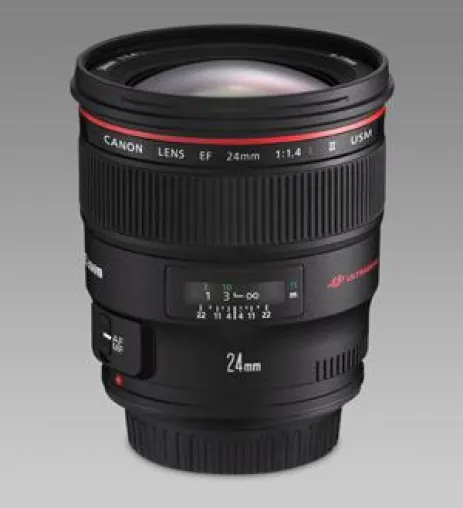 Bild: Verstärkung für die Canon Objektiv-Serie - EF 24mm 1:1,4L USM II