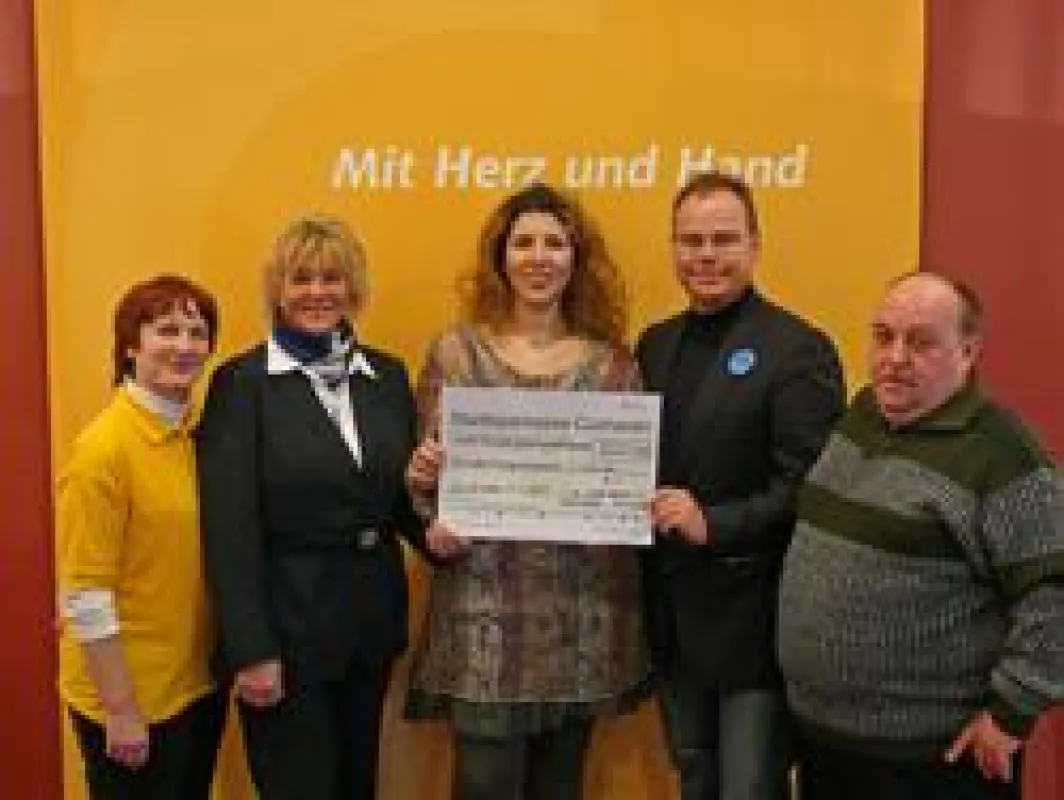v.l.: Irina Rusanow,  Margit Hildebrandt, Gülsen Sariergin,  Dr. Dieter Czapski, Andreas Smyk   Foto: Thomas Just