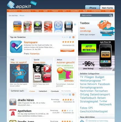 Bild: appkit testet iPhone Apps, die sich lohnen und setzt auf App Store Marketing