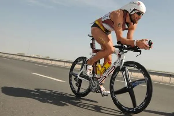 IRONMAN Hawaii Weltmeister FARIS AL-SULTAN startet beim 1. SYLT TRIATHLON Bild: IRONMAN Hawaii Weltmeister FARIS AL-SULTAN startet beim 1. SYLT TRIATHLON