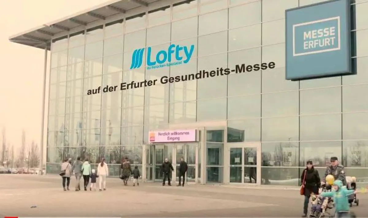 Lofty auf der Gesundheitsmesse