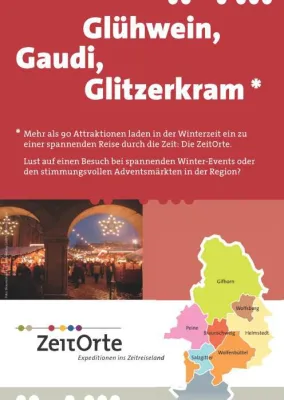 Bild: Schönste Weihnachtsmärkte und Winter-Events im Zeitreiseland