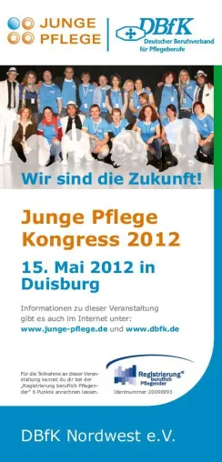 Junge Pflege Kongress 2012 Bild: Junge Pflege Kongress 2012