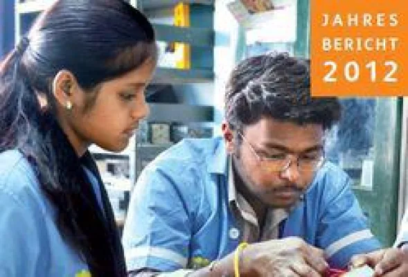 Berufliche Bildung für nachhaltige Entwicklung - Don Bosco Mondo veröffentlicht Jahresbericht 2012 Bild: Berufliche Bildung für nachhaltige Entwicklung - Don Bosco Mondo veröffentlicht Jahresbericht 2012