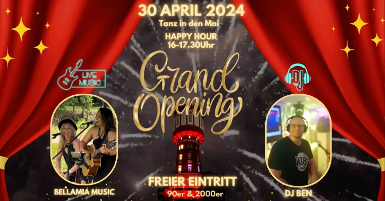Feiert das spektakuläre Grand Opening des Wasserturms Lohbrügge, bekannt als Sander Dickkopp! Bild: Feiert das spektakuläre Grand Opening des Wasserturms Lohbrügge, bekannt als Sander Dickkopp!