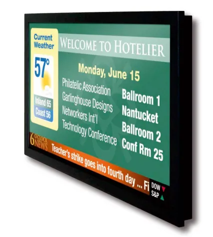 Bild: Komplettpaket für POS-Marketing: Direkte Kundenkommunikation mit WebDT Signage System