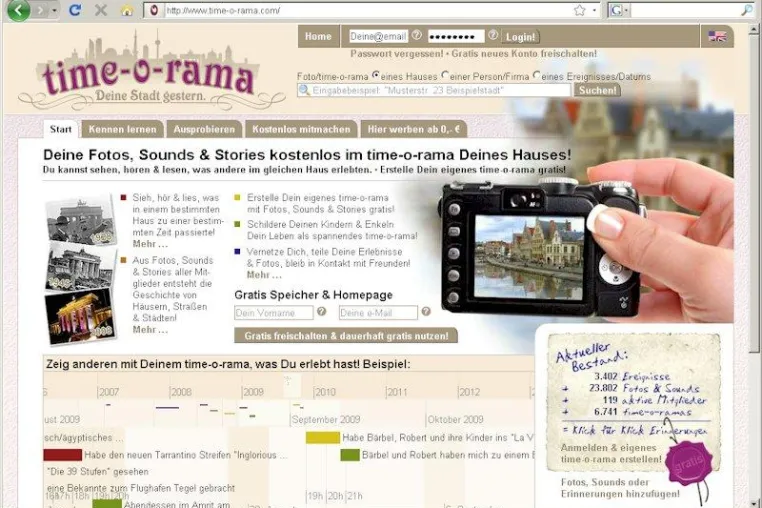 Häuserfoto- und Streetview-Website time-o-rama.com verdoppelt den Speicherplatz Bild: Häuserfoto- und Streetview-Website time-o-rama.com verdoppelt den Speicherplatz