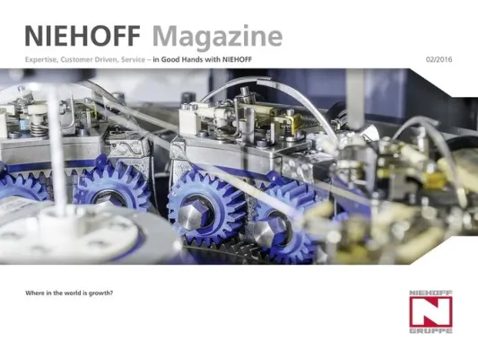 Bild: Marktwachstum – wo es ist und wie man davon profitiert. Das NIEHOFF Magazine 2/2016