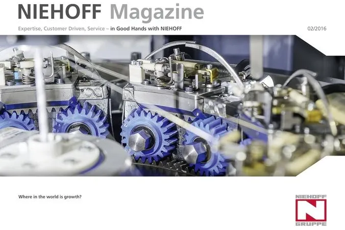 Bild: Marktwachstum – wo es ist und wie man davon profitiert. Das NIEHOFF Magazine 2/2016